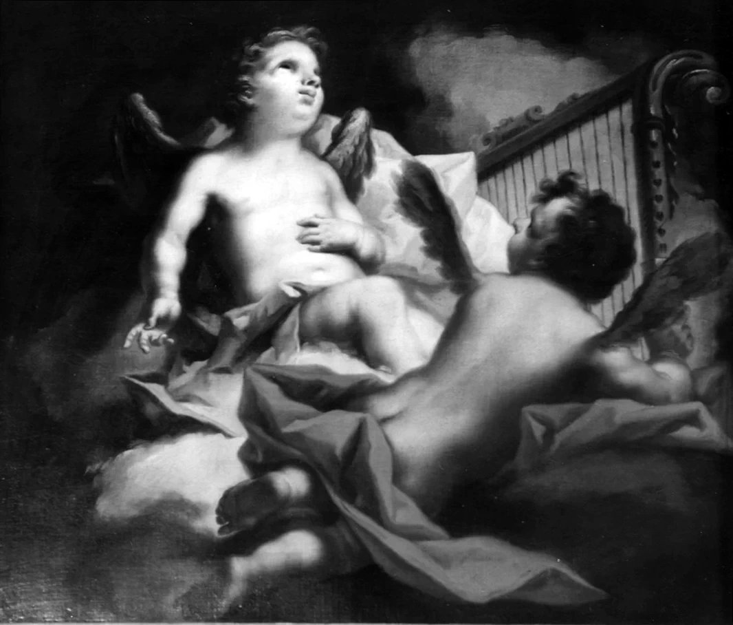 Angeli con arpa - Bergamo